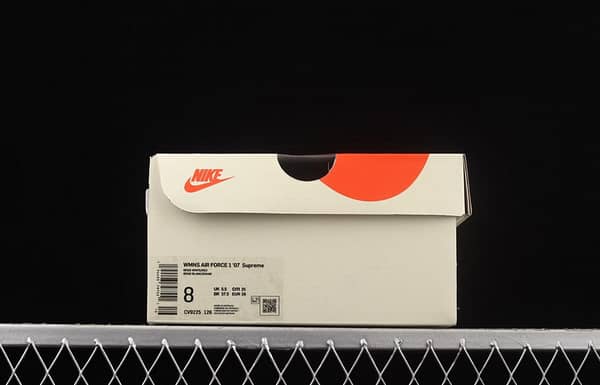 Supreme x NIKE Air Force 1y07 Air Force Joint style low-top Sports Leisure Board shoes CU9225-126 - Image 11