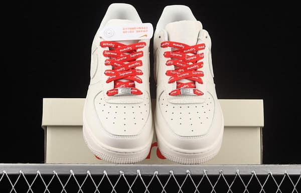 Supreme x NIKE Air Force 1y07 Air Force Joint style low-top Sports Leisure Board shoes CU9225-126 - Image 12