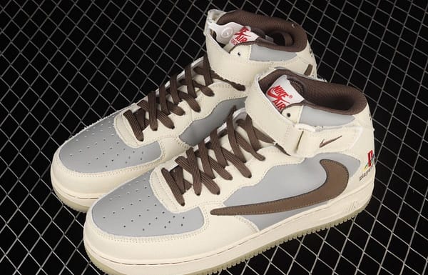 Travis Scott x Sony PlayStation 5 x NIKE Air Force 11607 Mid PS5 Slam Dunk Series to help classic 100-match leisure sports board shoes BQ5828-202 - Image 10
