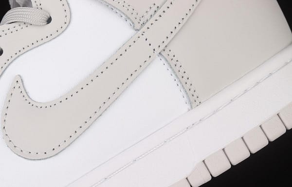 NIKE SB DUNK High white gray SB rebound high upper board shoes DD1399-100 - Image 7