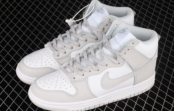 NIKE SB DUNK High white gray SB rebound high upper board shoes DD1399-100 - Image 10