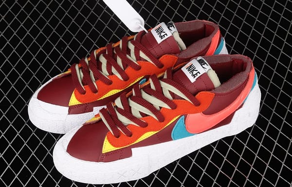 Sacai x NIKE Blazer Low co-signed Trail Blazers low-top casual board shoes DM7901-600 - Image 10