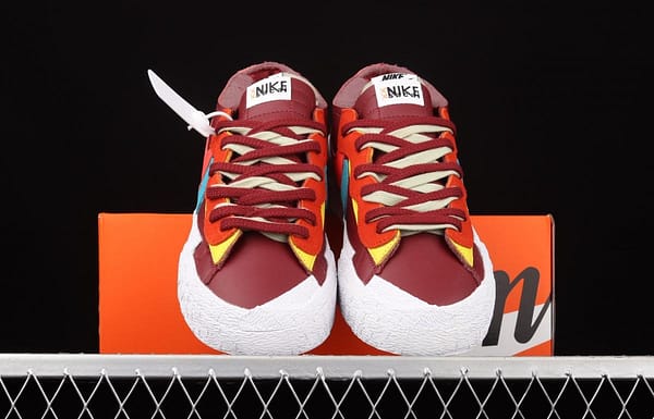 Sacai x NIKE Blazer Low co-signed Trail Blazers low-top casual board shoes DM7901-600 - Image 12
