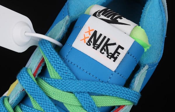 Sacai x NIKE Blazer Low co-signed Trail Blazers low-top casual board shoes DM7901-400 - Image 8