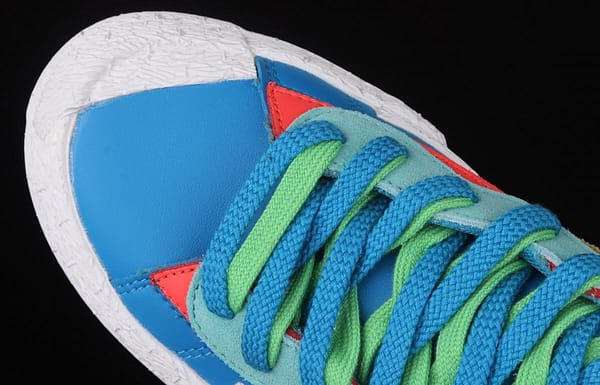 Sacai x NIKE Blazer Low co-signed Trail Blazers low-top casual board shoes DM7901-400 - Image 9