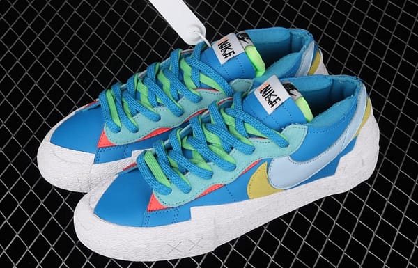 Sacai x NIKE Blazer Low co-signed Trail Blazers low-top casual board shoes DM7901-400 - Image 10