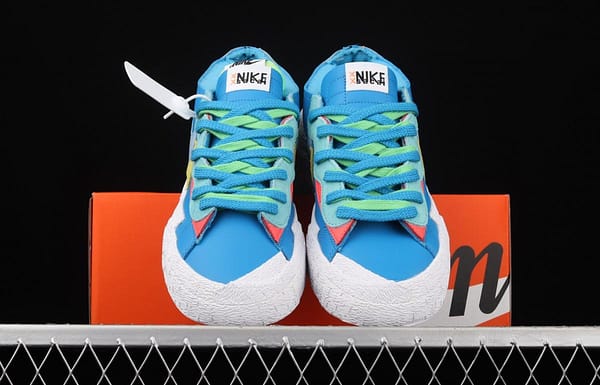 Sacai x NIKE Blazer Low co-signed Trail Blazers low-top casual board shoes DM7901-400 - Image 12