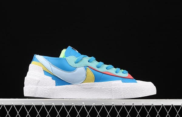 Sacai x NIKE Blazer Low co-signed Trail Blazers low-top casual board shoes DM7901-400 - Image 15