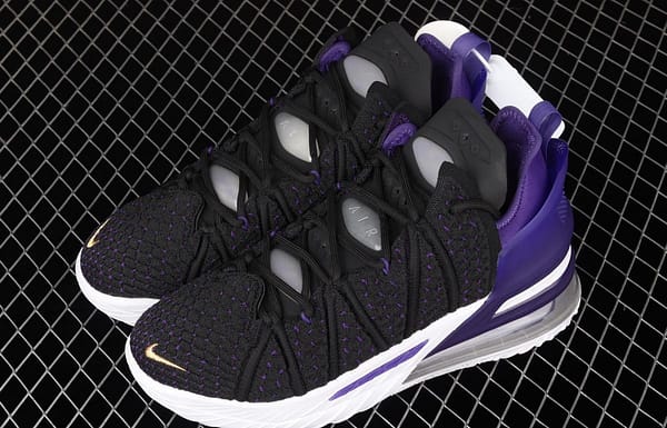 NIKE LeBron XVIII EP LAKERS James 18th generation signature shoes Lakers CQ9284-004 - Image 10