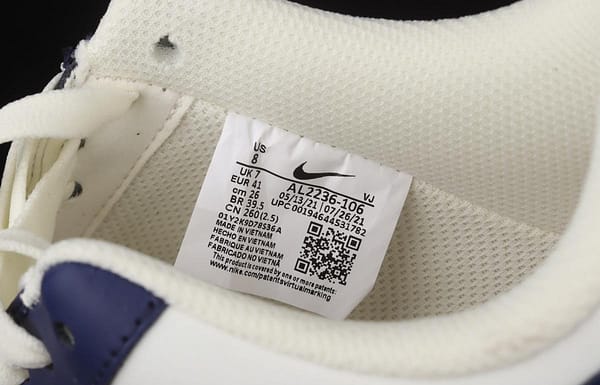 NIKE Air Force 11607 Low rice blue stitching low-top casual board shoes AL2236-106 - Image 5