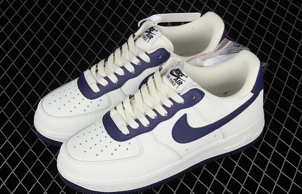 NIKE Air Force 11607 Low rice blue stitching low-top casual board shoes AL2236-106 - Image 10