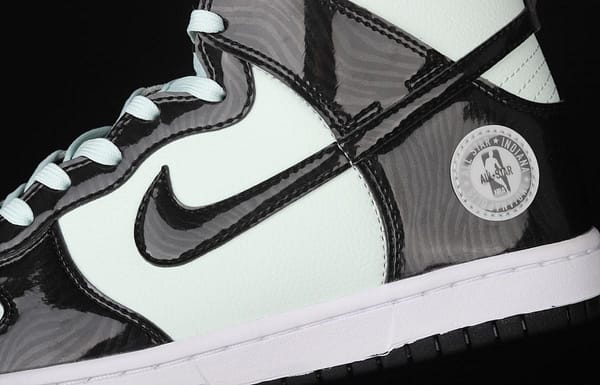 NIKE SB DUNK High Pro mint green all-star SB buckle rebound high-top casual skateboard shoes DD1398-300 - Image 7