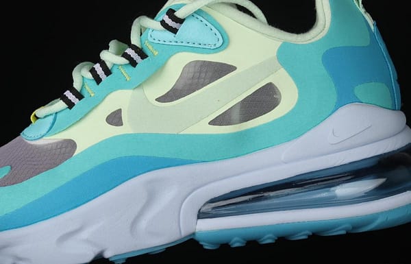 NIKE Air Max 270React high frequency mesh function half palm air cushion running shoes AO4971-301 - Image 7