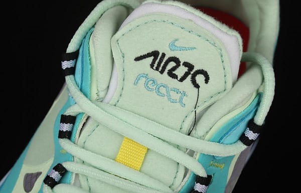 NIKE Air Max 270React high frequency mesh function half palm air cushion running shoes AO4971-301 - Image 8
