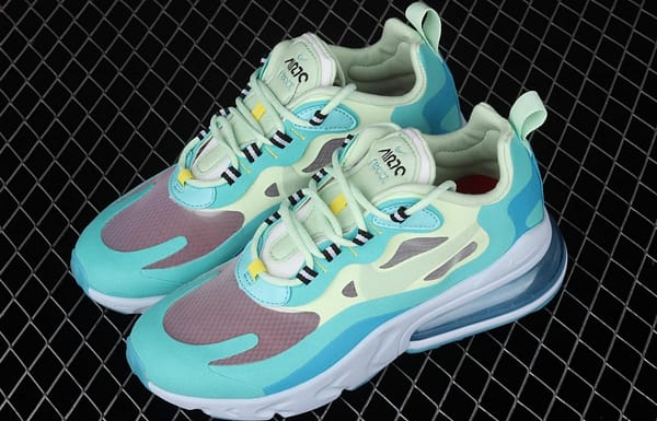 NIKE Air Max 270React high frequency mesh function half palm air cushion running shoes AO4971-301 - Image 10