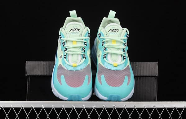 NIKE Air Max 270React high frequency mesh function half palm air cushion running shoes AO4971-301 - Image 12