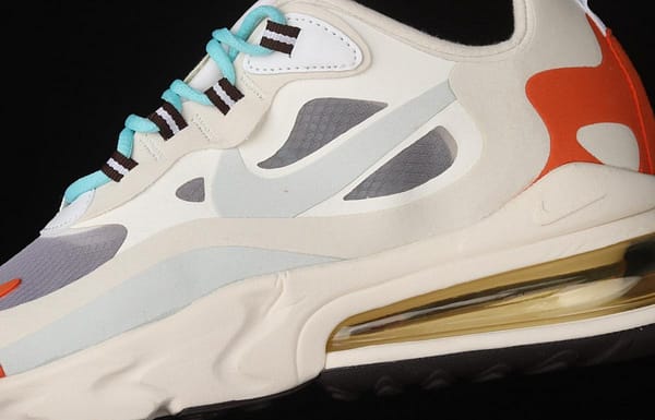 NIKE Air Max 270React high frequency mesh function half palm air cushion running shoes AT6174-200 - Image 7