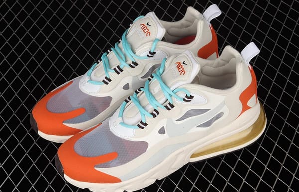 NIKE Air Max 270React high frequency mesh function half palm air cushion running shoes AT6174-200 - Image 10