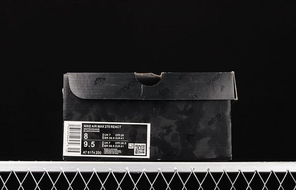 NIKE Air Max 270React high frequency mesh function half palm air cushion running shoes AT6174-200 - Image 11