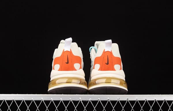 NIKE Air Max 270React high frequency mesh function half palm air cushion running shoes AT6174-200 - Image 13