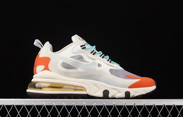 NIKE Air Max 270React high frequency mesh function half palm air cushion running shoes AT6174-200 - Image 15