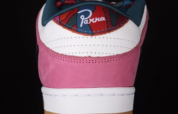 Parra x Nike SB DUNK Low Multi-Color 2021 Slam Dunk Series low-side leisure sports skateboard shoes mandarin duck color difference splicing double small hooks DH7695-2021 - Image 7