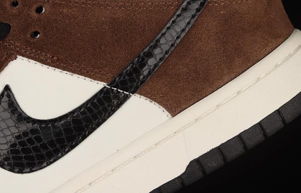 NIKE SB DUNK Low Pro Trail End Brown turn hair brown, white and black snake pattern dunk series low side leisure sports skateboard shoes 304292-102 - Image 7