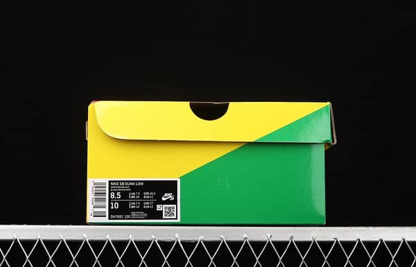 Parra x Nike SB DUNK Low Multi-Color 2021 Slam Dunk Series low-side leisure sports skateboard shoes mandarin duck color difference splicing double small hooks DH7695-2021 - Image 12
