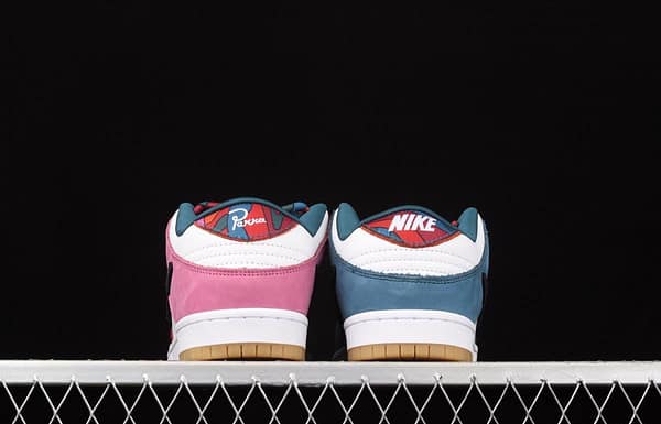Parra x Nike SB DUNK Low Multi-Color 2021 Slam Dunk Series low-side leisure sports skateboard shoes mandarin duck color difference splicing double small hooks DH7695-2021 - Image 14