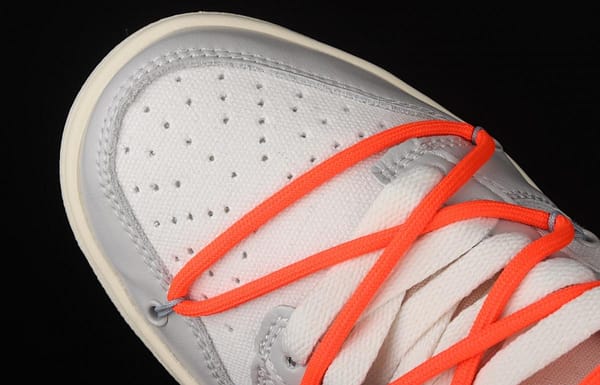 OFF-White x NIKE DUNK Low 04 of 50 OW grey leisure sports skateboard shoes DM1602-110, - Image 8