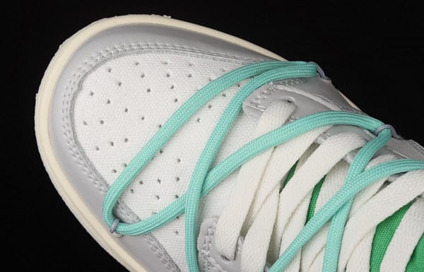 OFF-White x NIKE DUNK Low 04 of 50 OW grey leisure sports skateboard shoes DM1602-108 - Image 8