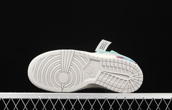 OFF-White x NIKE DUNK Low 04 of 50 OW grey leisure sports skateboard shoes DM1602-108 - Image 13