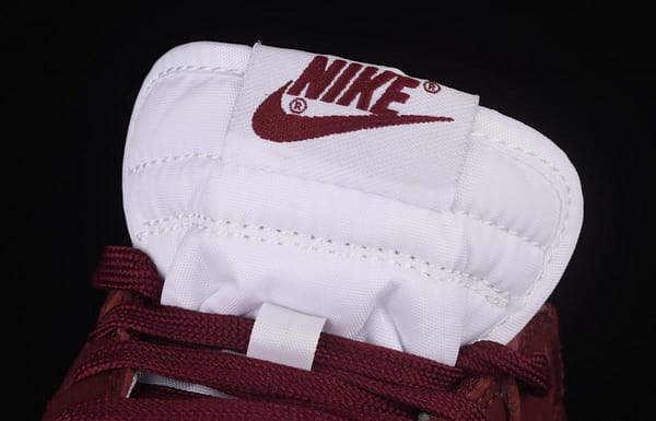 NIKE SB DUNK Low Prm wine red and white color SB buckle rebound fashion leisure board shoes DD1503-108 - Image 8