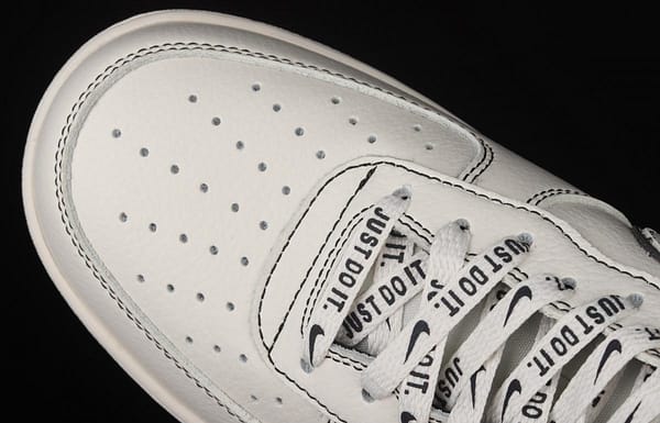 Stussy x NIKE Air Force 1 Low Stussi co-named rice black reflective low-top casual board shoes UN1635-702 - Image 9