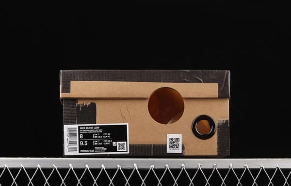 OFF-White x NIKE DUNK Low OW gray SB buckle rebound fashion casual board shoes DM1602-105 - Image 12