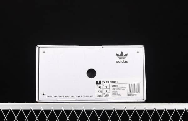 Adidas ZX 2K Boost GX5373 clover popcorn vintage running shoes - Image 12