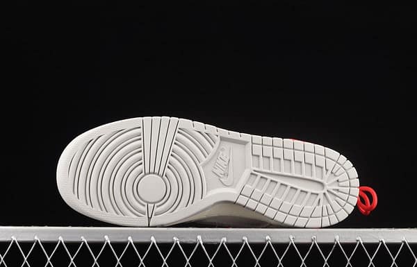 OFF-White x NIKE DUNK Low OW suede SB buckle rebound fashion casual board shoes DJ0950-103 - Image 15