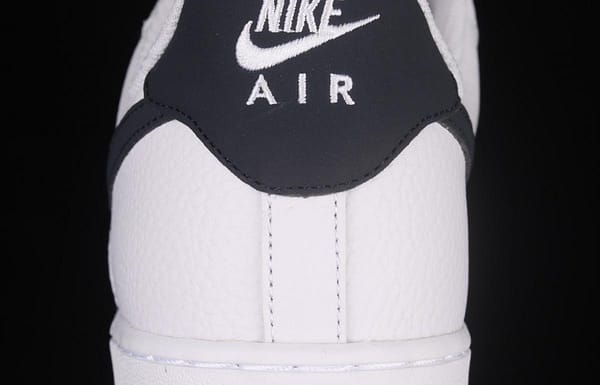 NIKE Air Force 1x07 Low white and black raw rubber classic low-top casual board shoes CI0057-100 - Image 6