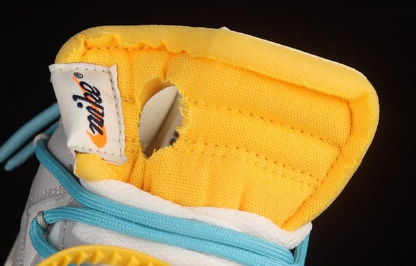 OFF-White x NIKE DUNK Low OW white gray leisure sports skateboard shoes DM1602-115 - Image 9