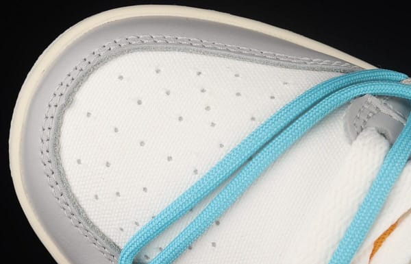 OFF-White x NIKE DUNK Low OW white gray leisure sports skateboard shoes DM1602-115 - Image 10
