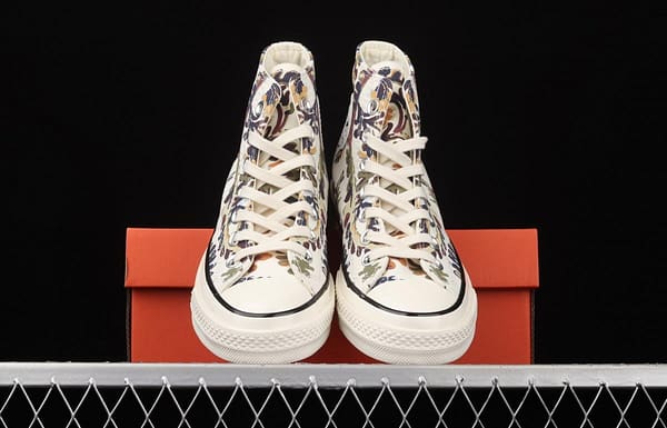 Converse Chuck 70 series cashew flower high top casual board shoes 572545C - Image 14
