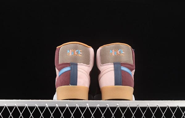NIKE SB Zoom Blazer Mid PRM splicing broken hook leisure Zhongbang board shoes DA8854-600 - Image 13