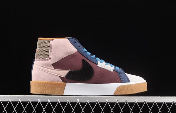 NIKE SB Zoom Blazer Mid PRM splicing broken hook leisure Zhongbang board shoes DA8854-600 - Image 15