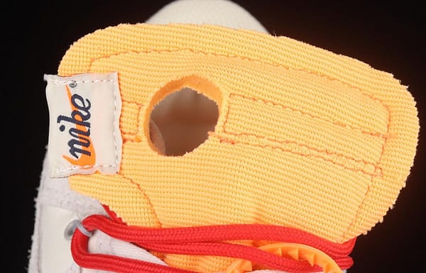 OFF-White x NIKE DUNK Low OW suede SB buckle rebound fashion casual board shoes DM0950-103 - Image 9