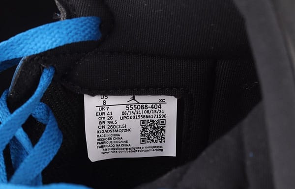 Air Jordan 1 Retro High OG Dark Marina Blue Royal Blue 2.0 high top basketball shoes 555088-404 - Image 5