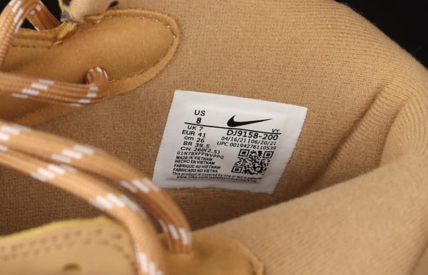 NIKE Air Force 1 Mid'07 wheat suede Zhongbang casual board shoes DJ9158-200 - Image 5