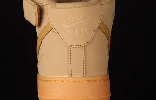 NIKE Air Force 1 Mid'07 wheat suede Zhongbang casual board shoes DJ9158-200 - Image 6