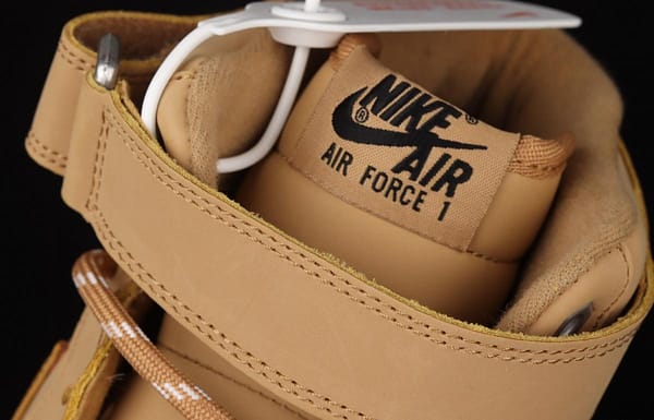 NIKE Air Force 1 Mid'07 wheat suede Zhongbang casual board shoes DJ9158-200 - Image 8