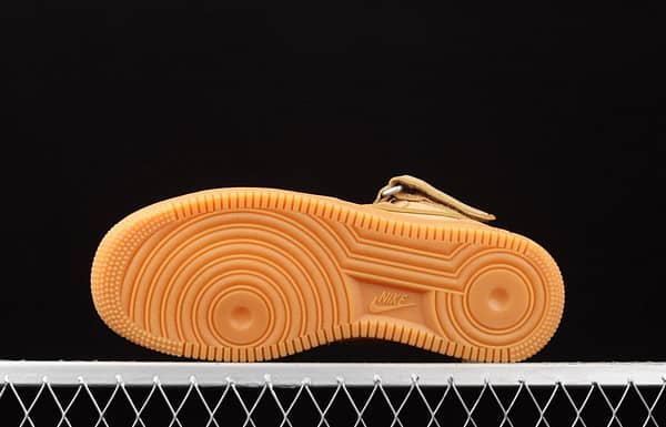 NIKE Air Force 1 Mid'07 wheat suede Zhongbang casual board shoes DJ9158-200 - Image 14