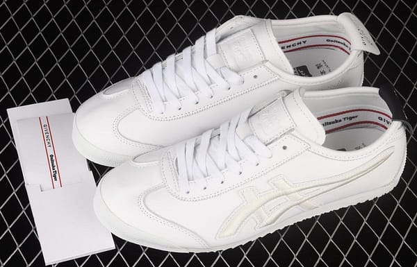 Givenchy x Onitsuka Tiger Mexico 66 GDX limited edition leather top casual running shoes 1183A623-002 - Image 8